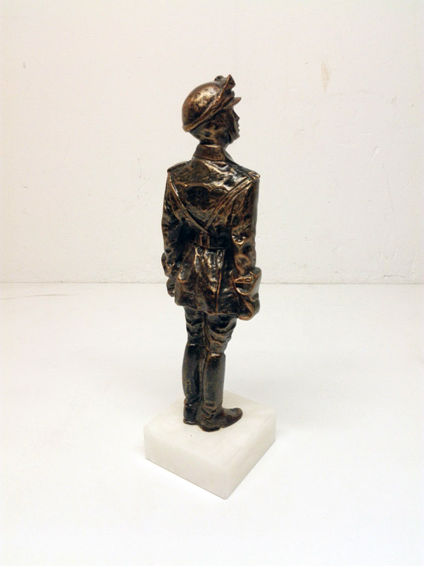 trofeo conmemorativo policia resina marmol 36x10x10 1u